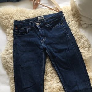 Hudson Nico midrise super skinny jeans